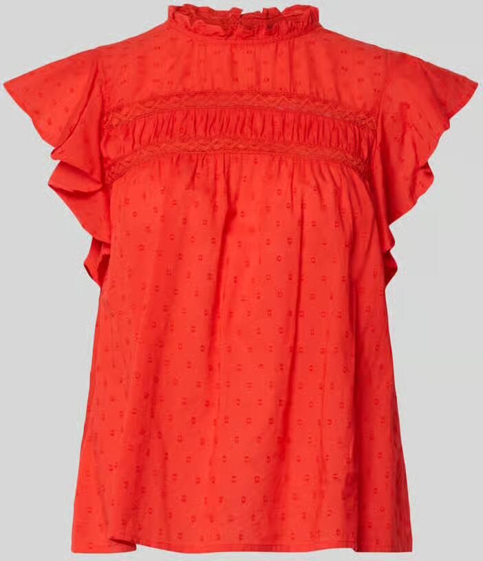 Vero Moda regular fit blousetop van puur katoen model 'TRINE' - Foto 2