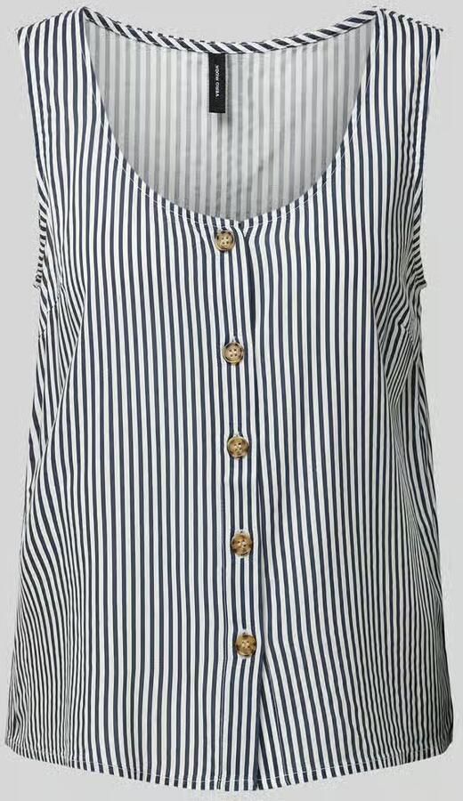 Vero Moda Regular fit blousetop van puur viscose model 'BUMPY' - Foto 2
