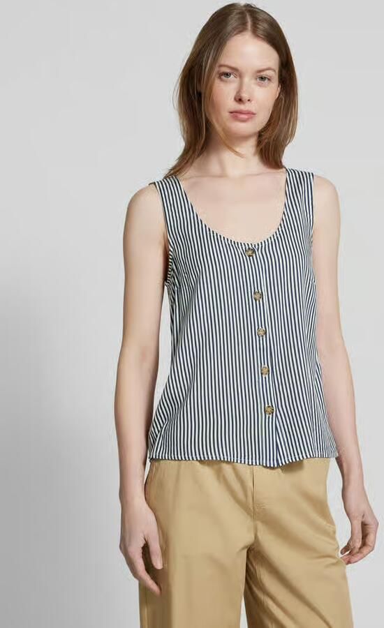 Vero Moda Regular fit blousetop van puur viscose model 'BUMPY' - Foto 2