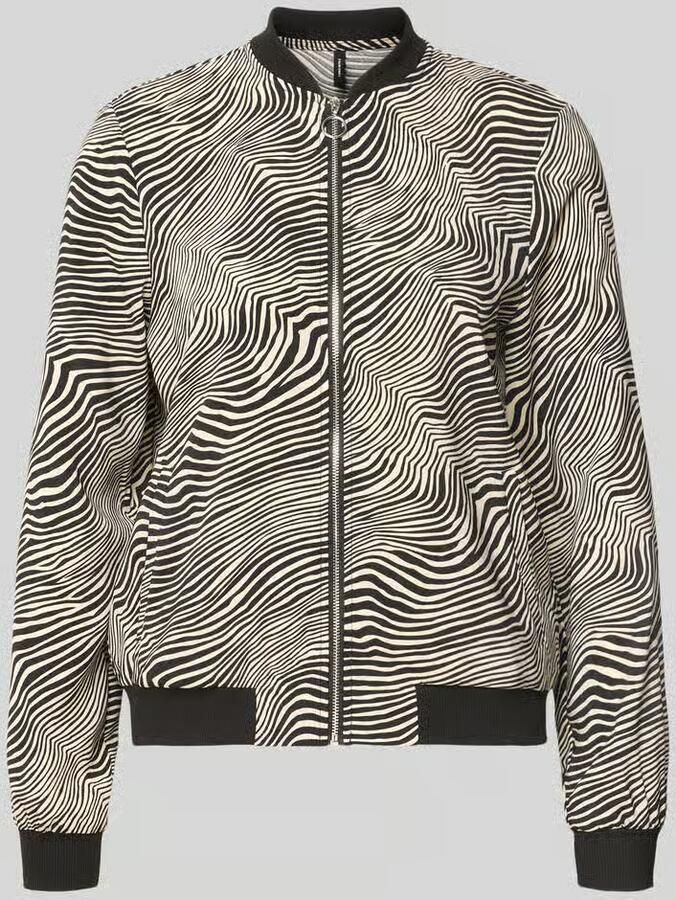 Vero Moda regular fit blouson met all-over motief model 'COCO'