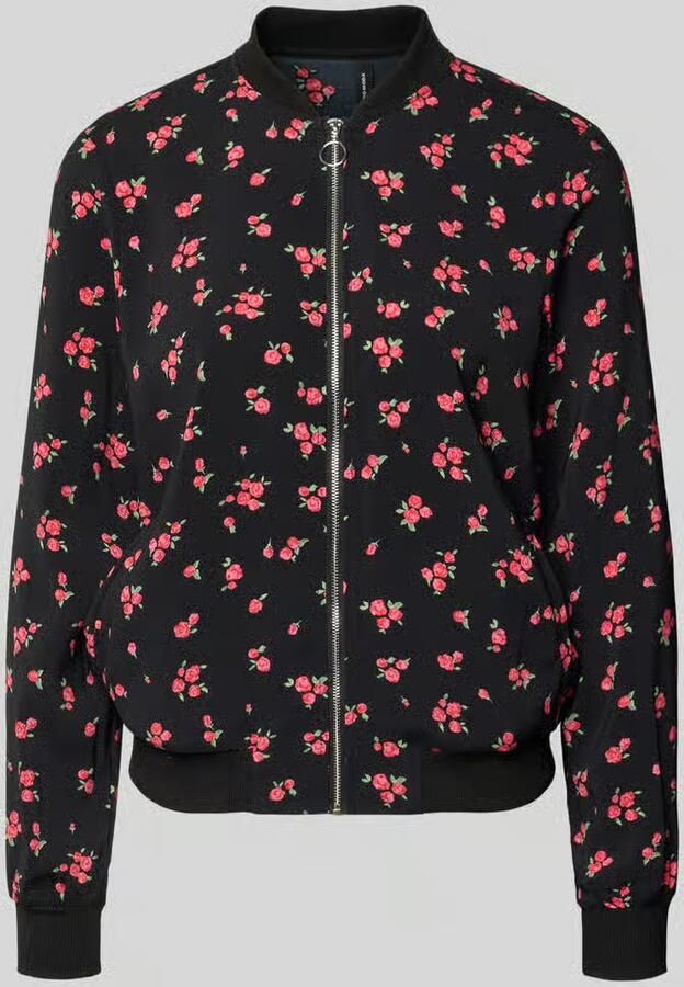 Vero Moda regular fit blouson met all-over motief model 'COCO'