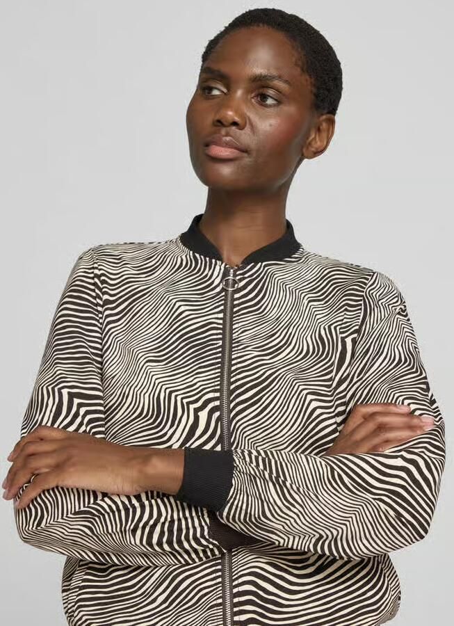 Vero Moda regular fit blouson met all-over motief model 'COCO' - Foto 2