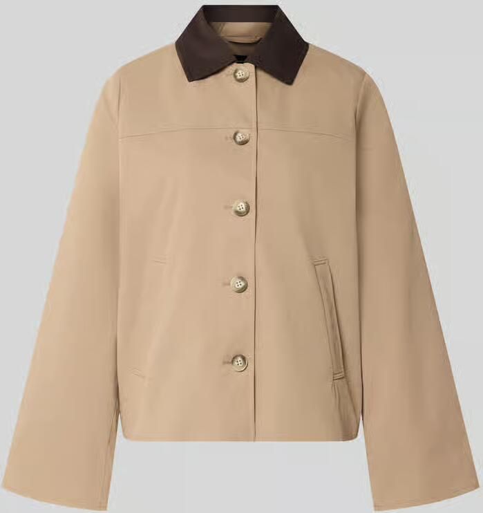 Vero Moda Regular fit blouson met platte kraag model 'CHELSEAPOPPY'
