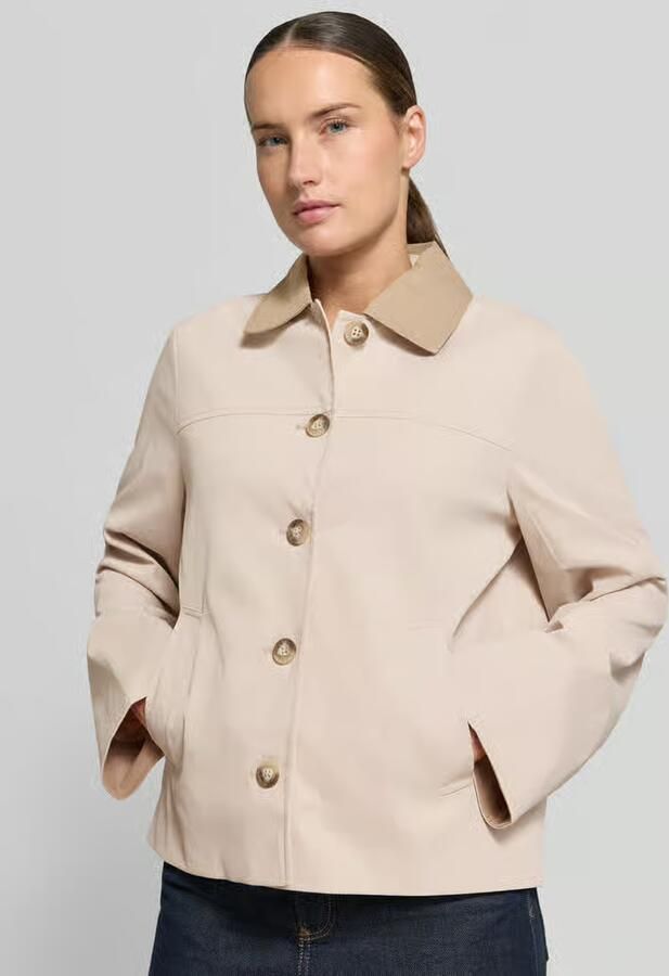 Vero Moda Regular fit blouson met platte kraag model 'CHELSEAPOPPY' - Foto 6