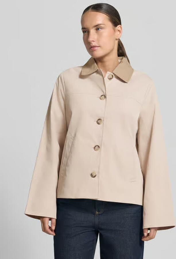Vero Moda Regular fit blouson met platte kraag model 'CHELSEAPOPPY' - Foto 6