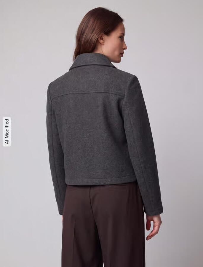 Vero Moda Regular fit blouson met platte kraag model 'SAFIR' - Foto 2