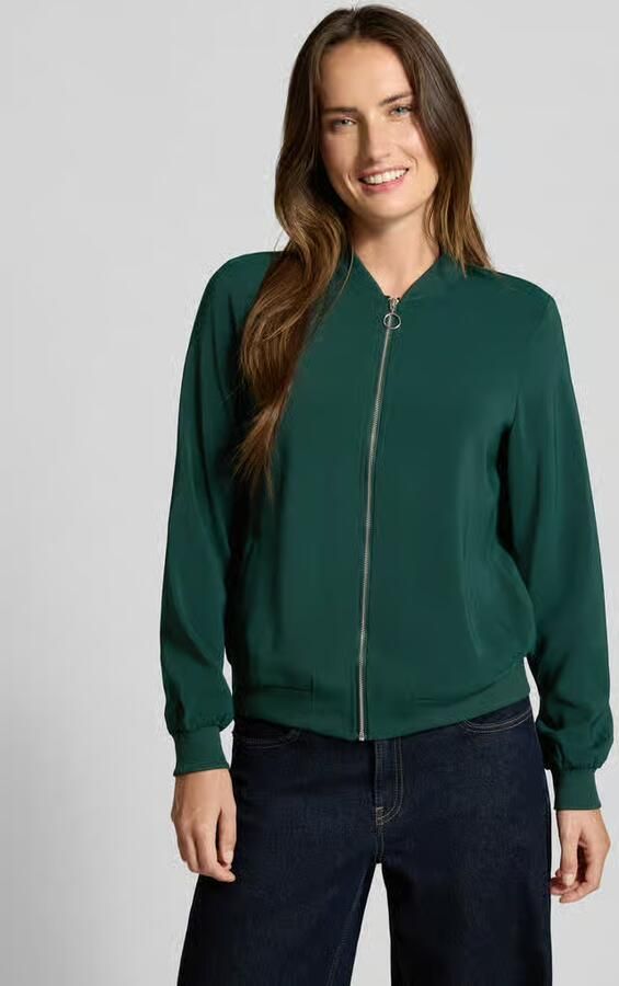 Vero Moda Regular fit bomberjack met fly-away-kraag model 'COCO' - Foto 2