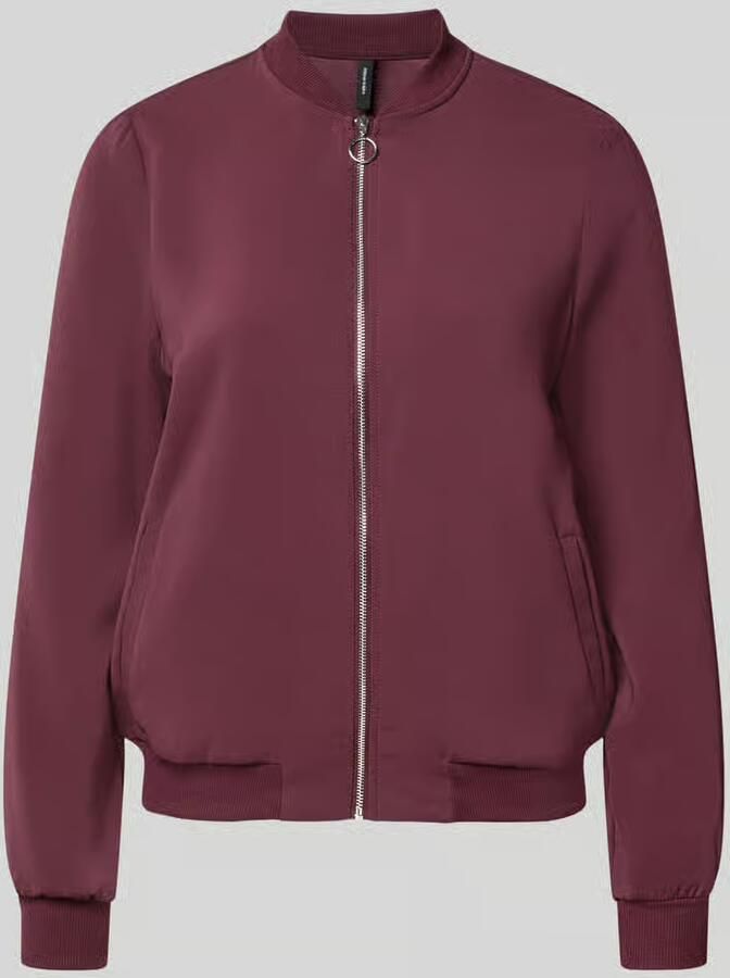 Vero Moda Regular fit bomberjack met fly-away-kraag model 'COCO' - Foto 2