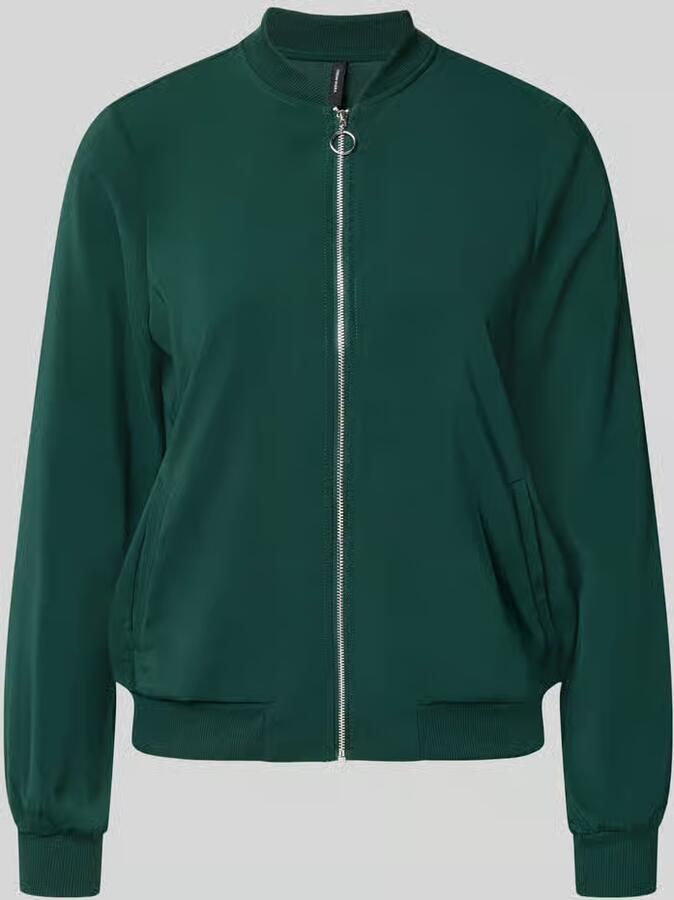 Vero Moda Regular fit bomberjack met fly-away-kraag model 'COCO'
