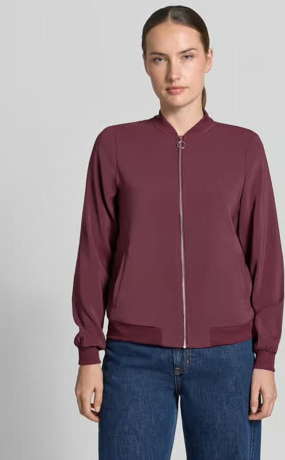 Vero Moda Regular fit bomberjack met fly-away-kraag model 'COCO' - Foto 4