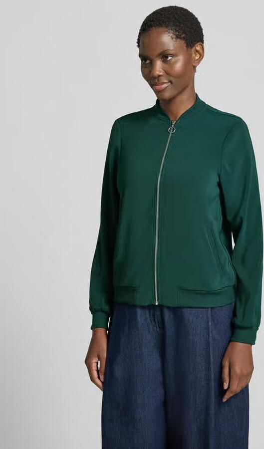 Vero Moda Regular fit bomberjack met fly-away-kraag model 'COCO' - Foto 4