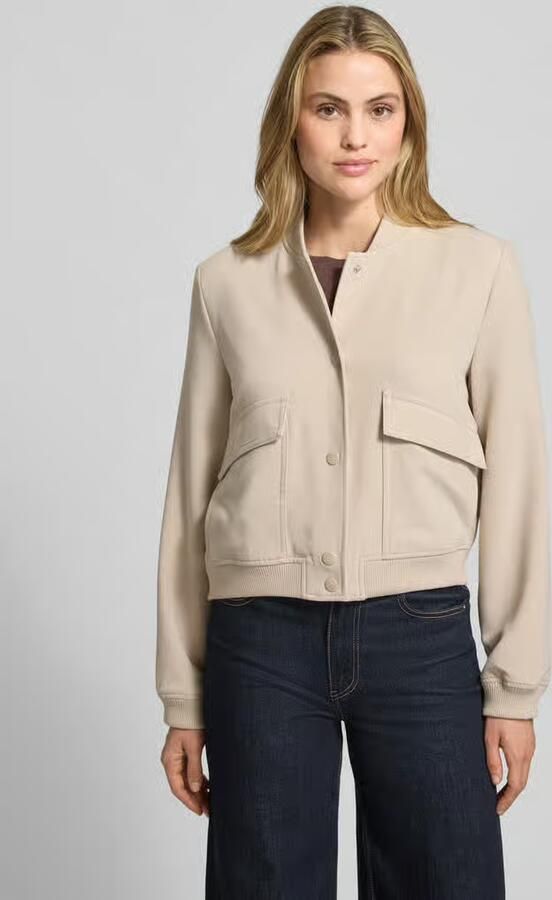 Vero Moda Comfort fit bomberjack met viscose model 'AMALA' - Foto 13