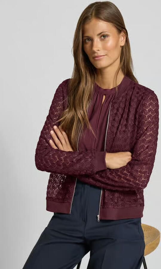 Vero Moda Regular fit blouson van kant model 'BECCA' - Foto 2