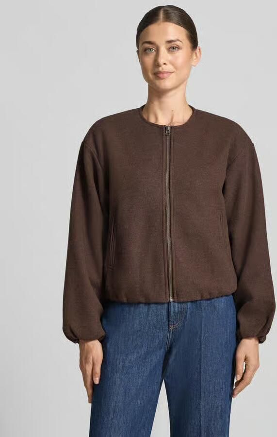 Vero Moda regular fit bomberjack in viltlook model 'CHLOE' - Foto 2