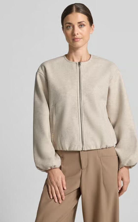 Vero Moda regular fit bomberjack in viltlook model 'CHLOE' - Foto 4