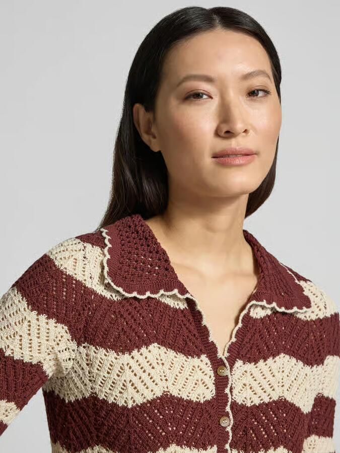 Vero Moda regular fit cardigan van puur katoen model 'GOLDEN COVE'