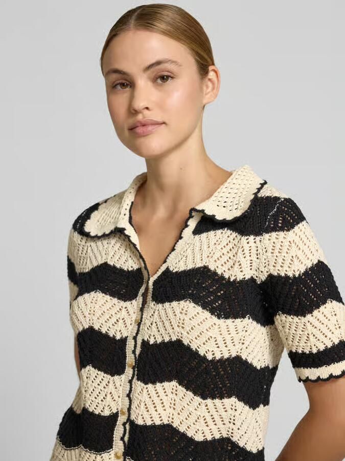 Vero Moda regular fit cardigan van puur katoen model 'GOLDEN COVE'