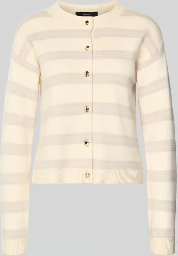Vero Moda Regular fit cardigan van viscosemix model 'GOLD STRIPE' - Foto 2