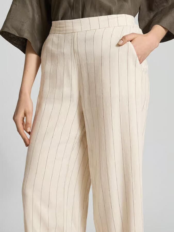Vero Moda Regular fit culotte met krijtstreep model 'MINDY' - Foto 2