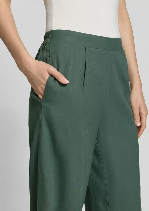 Vero Moda Loose fit culotte van een mix van viscose en linnen model 'MYMILO'