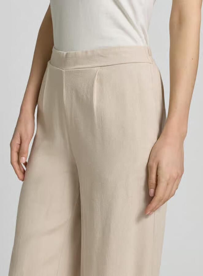Vero Moda Loose fit culotte van een mix van viscose en linnen model 'MYMILO'
