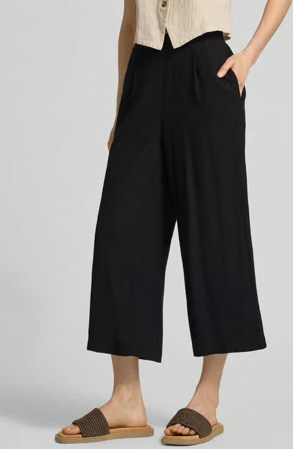 Vero Moda Loose fit culotte van een mix van viscose en linnen model 'MYMILO' - Foto 3