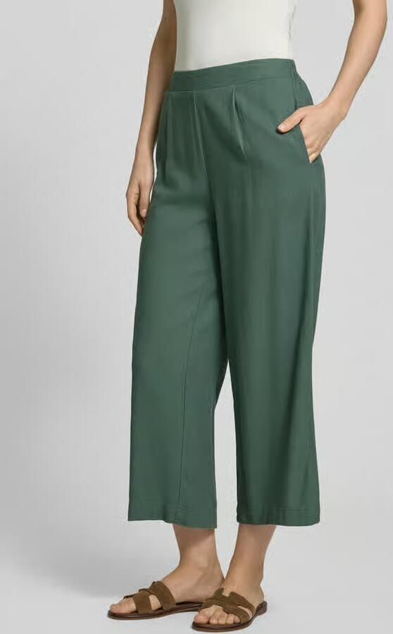 Vero Moda Loose fit culotte van een mix van viscose en linnen model 'MYMILO' - Foto 3