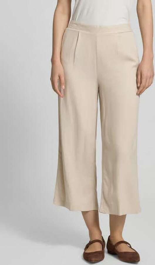 Vero Moda Loose fit culotte van een mix van viscose en linnen model 'MYMILO' - Foto 3