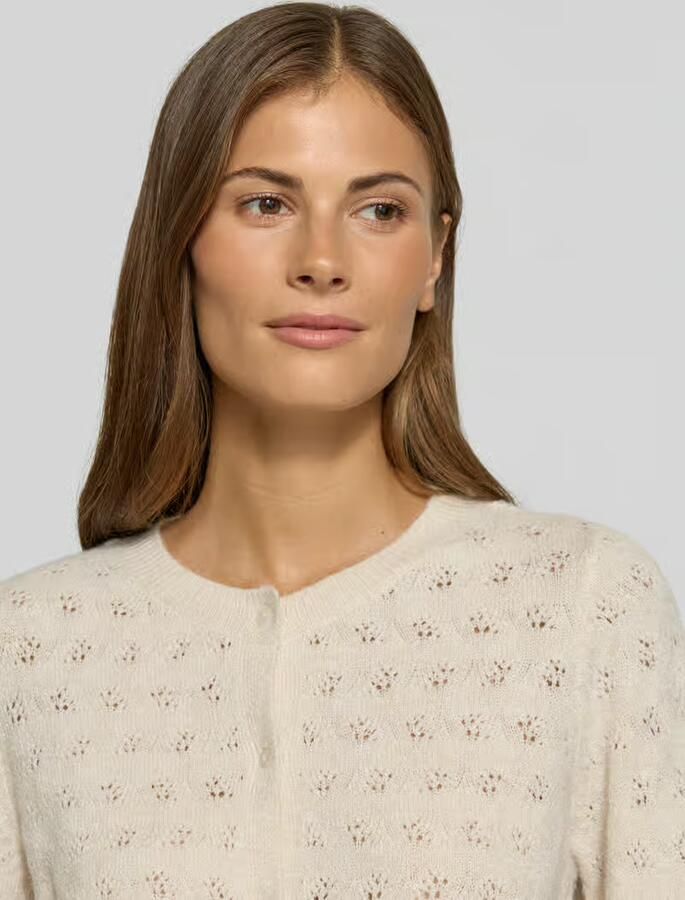 Vero Moda Regular fit gebreid jack met eenrijige knoopsluiting model 'DOFFY' - Foto 2