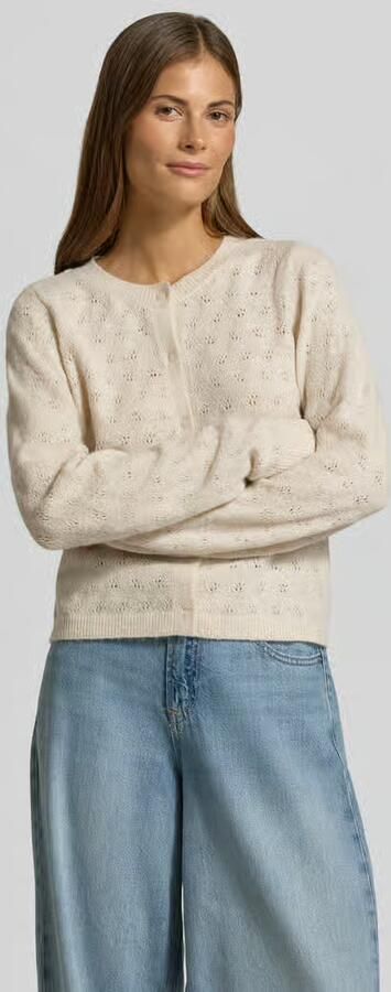 Vero Moda Regular fit gebreid jack met eenrijige knoopsluiting model 'DOFFY' - Foto 3