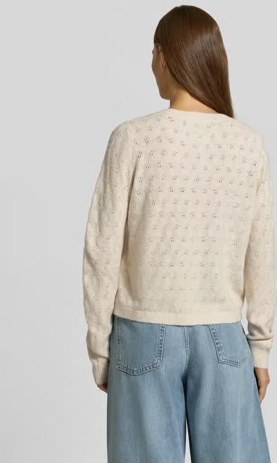 Vero Moda Regular fit gebreid jack met eenrijige knoopsluiting model 'DOFFY' - Foto 2
