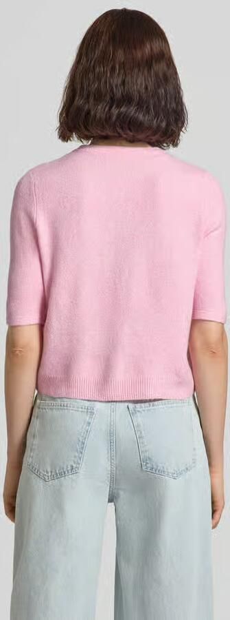 Vero Moda regular fit gebreid jack met korte mouw model 'VMDOFFY' - Foto 3