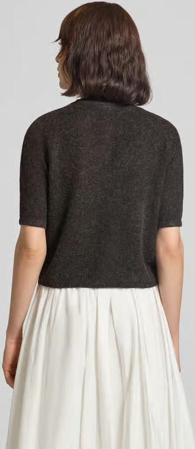 Vero Moda regular fit gebreid jack met korte mouw model 'VMDOFFY' - Foto 3