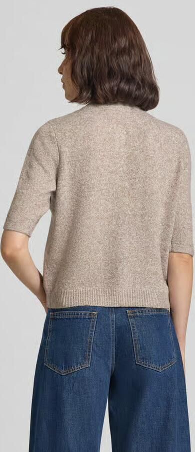 Vero Moda regular fit gebreid jack met korte mouw model 'VMDOFFY' - Foto 5