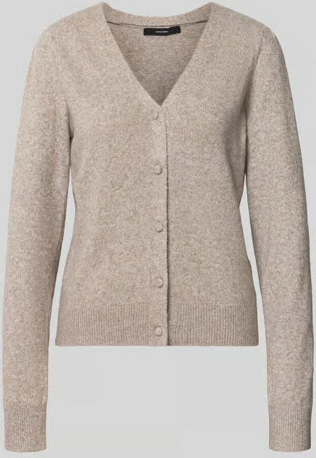 Vero Moda Regular fit gebreid jack met v-hals model 'DOFFY'