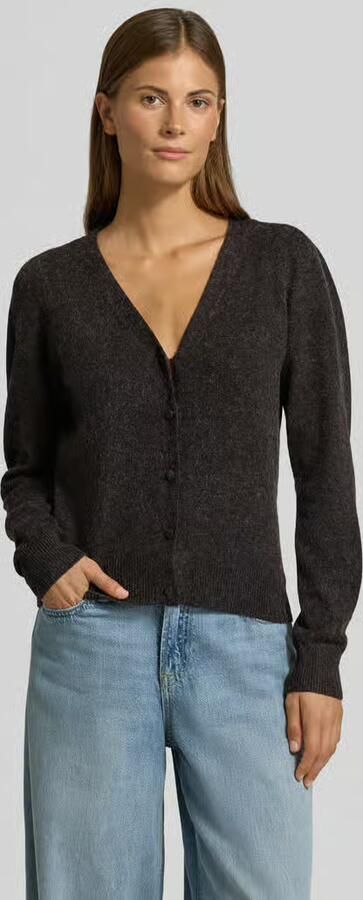 Vero Moda Regular fit gebreid jack met v-hals model 'DOFFY' - Foto 3