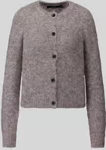 Vero Moda Regular fit gebreid jack met wol en knoopsluiting model 'NOVAH' - Foto 3