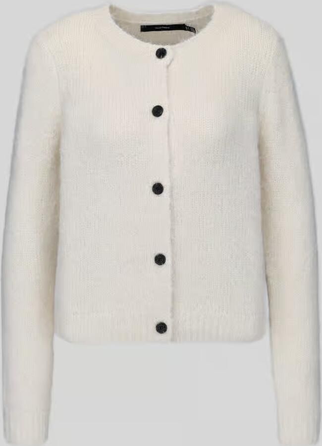 Vero Moda Regular fit gebreid jack met wol en knoopsluiting model 'NOVAH' - Foto 9