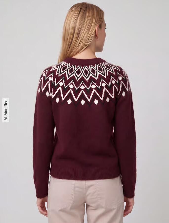 Vero Moda Regular fit gebreid jack met wolgehalte model 'KARLA' - Foto 3