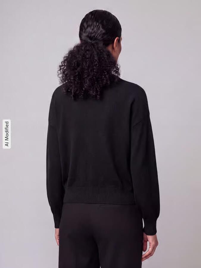 Vero Moda Regular fit gebreid jack van viscosemix model 'NOELLA' - Foto 3
