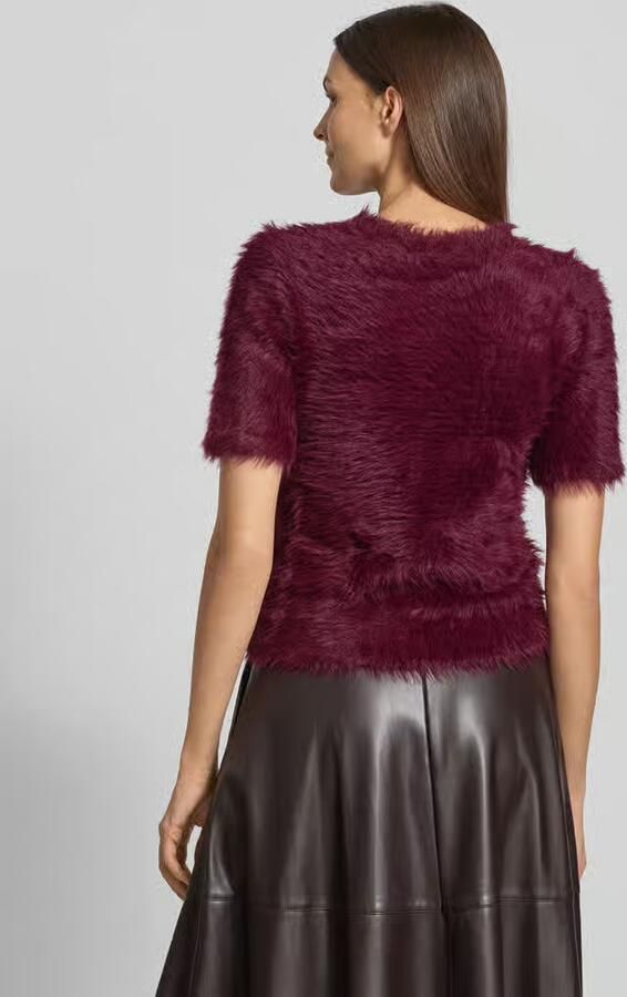 Vero Moda Regular fit gebreide pullover in de look van imitatiebont model 'FLUFFY' - Foto 3