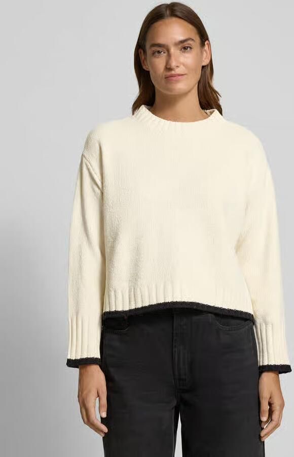 Vero Moda Regular fit gebreide pullover met contrastzoom model 'SHADOW' - Foto 8