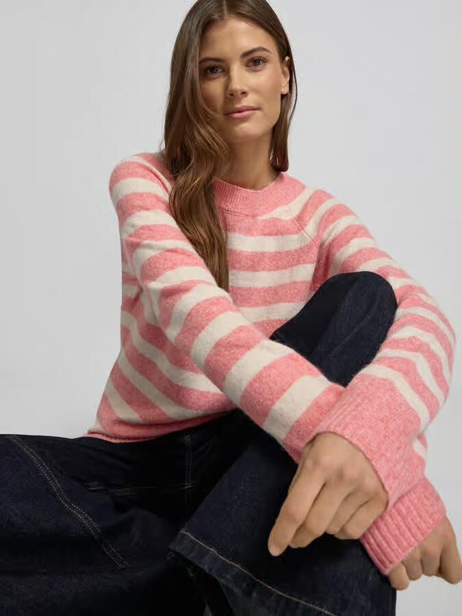Vero Moda Regular fit gebreide pullover met crew neck model 'DOFFY' - Foto 2