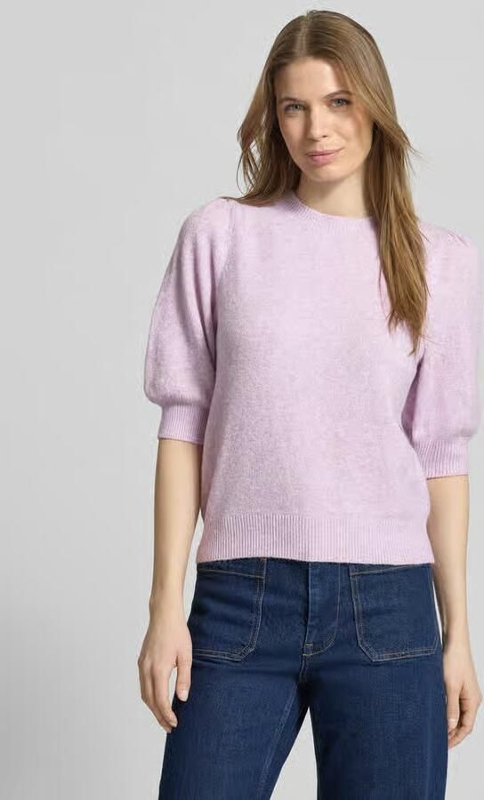 Vero Moda Regular fit gebreide pullover met crew neck model 'DOFFY' - Foto 4