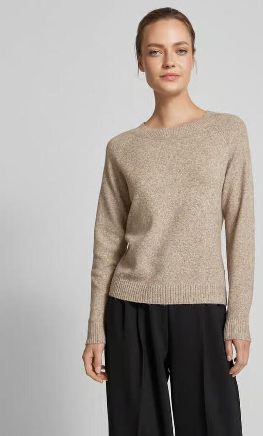 Vero Moda Regular Fit gebreide pullover met crewneck model 'DOFFY' - Foto 5