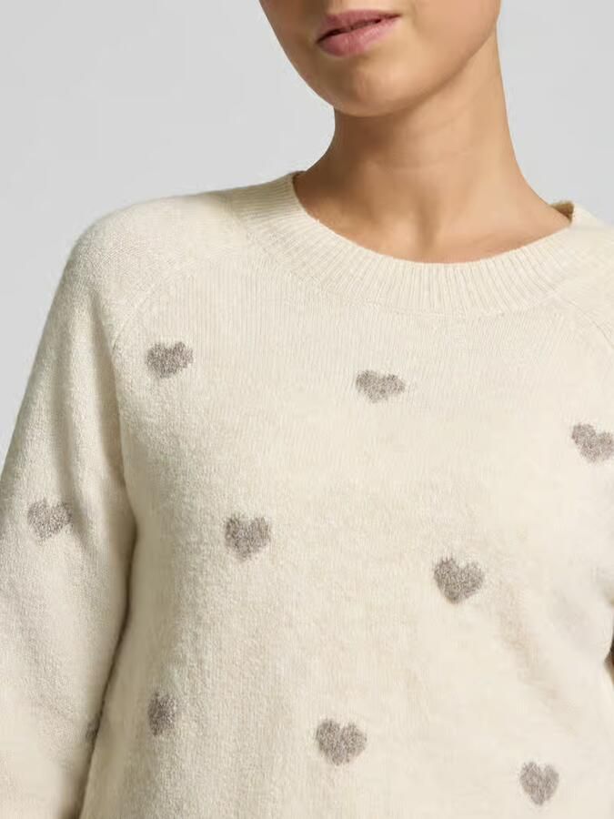 Vero Moda Regular fit gebreide pullover met intarsia model 'DOFFY INTARSIA' - Foto 2