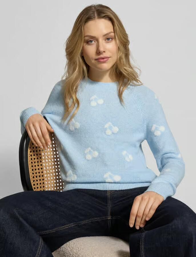 Vero Moda Regular fit gebreide pullover met intarsia model 'DOFFY INTARSIA' - Foto 2