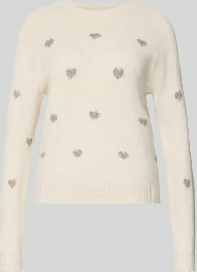 Vero Moda Regular fit gebreide pullover met intarsia model 'DOFFY INTARSIA'