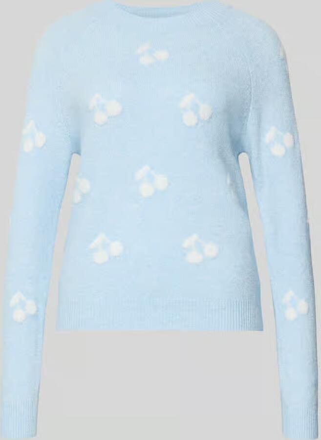 Vero Moda Regular fit gebreide pullover met intarsia model 'DOFFY INTARSIA'