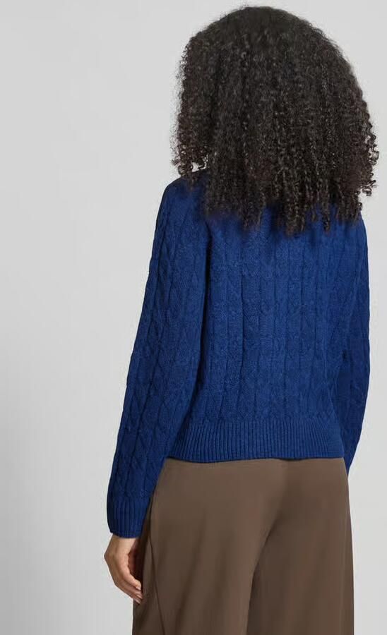 Vero Moda Regular fit gebreide pullover met kabelpatroon model 'ARIES' - Foto 2